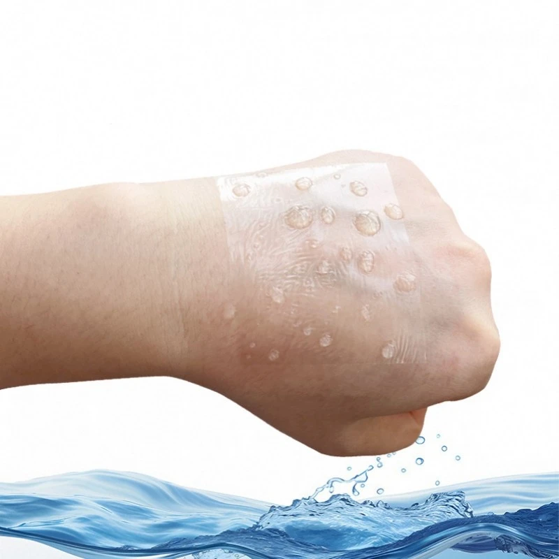 Silicone Gel PU Blank Acupoint Patch factory